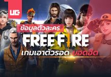 ตัวละคร Free Fire